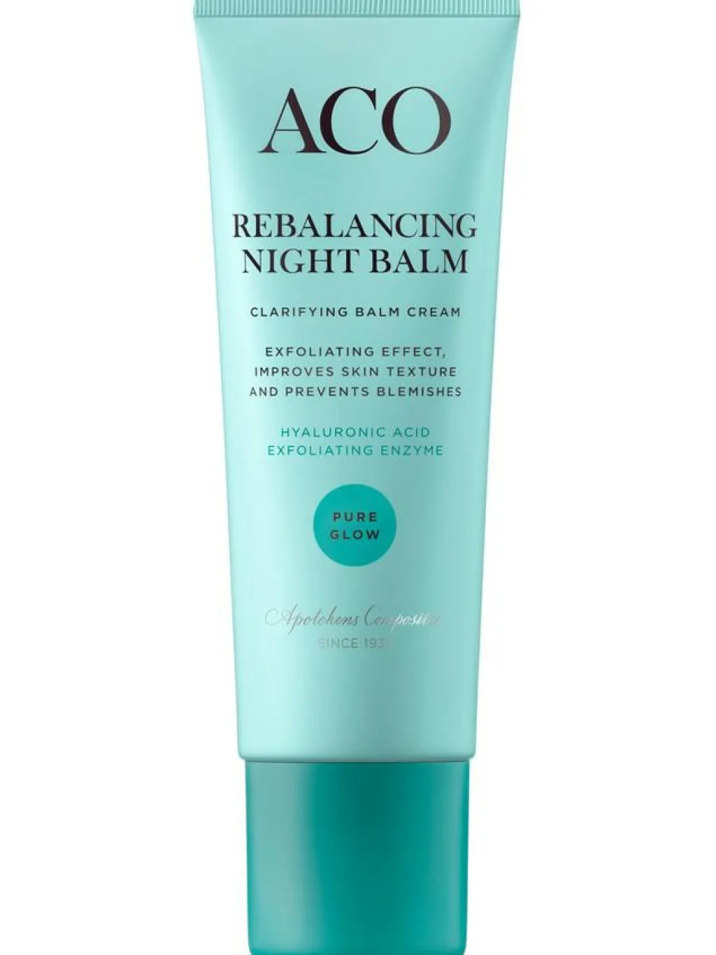 ACO Pure Glow Rebalancing Night Balm< Ansigtspleje|Natcreme