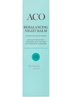 ACO Pure Glow Rebalancing Night Balm< Ansigtspleje|Natcreme