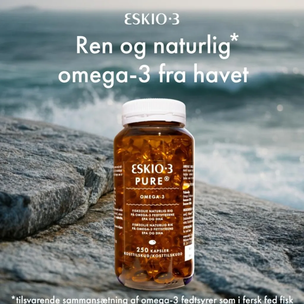 Eskio-3 Fiskeolie & Omega 3<Pure Omega-3
