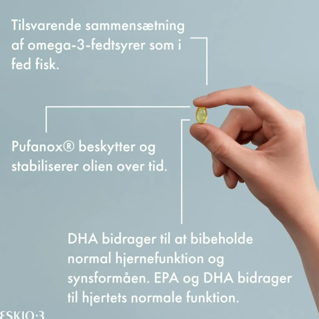 Eskio-3 Fiskeolie & Omega 3<Pure Omega-3
