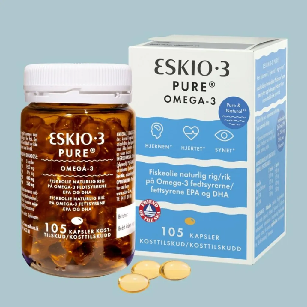 Eskio-3 Pure Omega-3< Fiskeolie & Omega 3