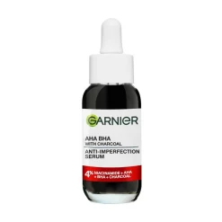 Garnier Ansigtspleje<PureActive BHA Charcoal Anti-Imperfection Serum