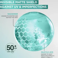 Garnier Ansigtspleje<PureActive Salicylic Anti-Imperfection Daily UV Fluid SPF50+