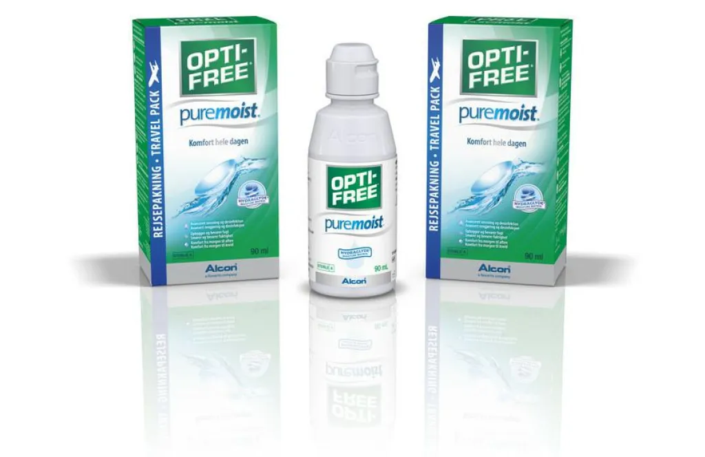 Opti-Free PureMoist® Linsevæske< Øvrigt|Briller & Solbriller