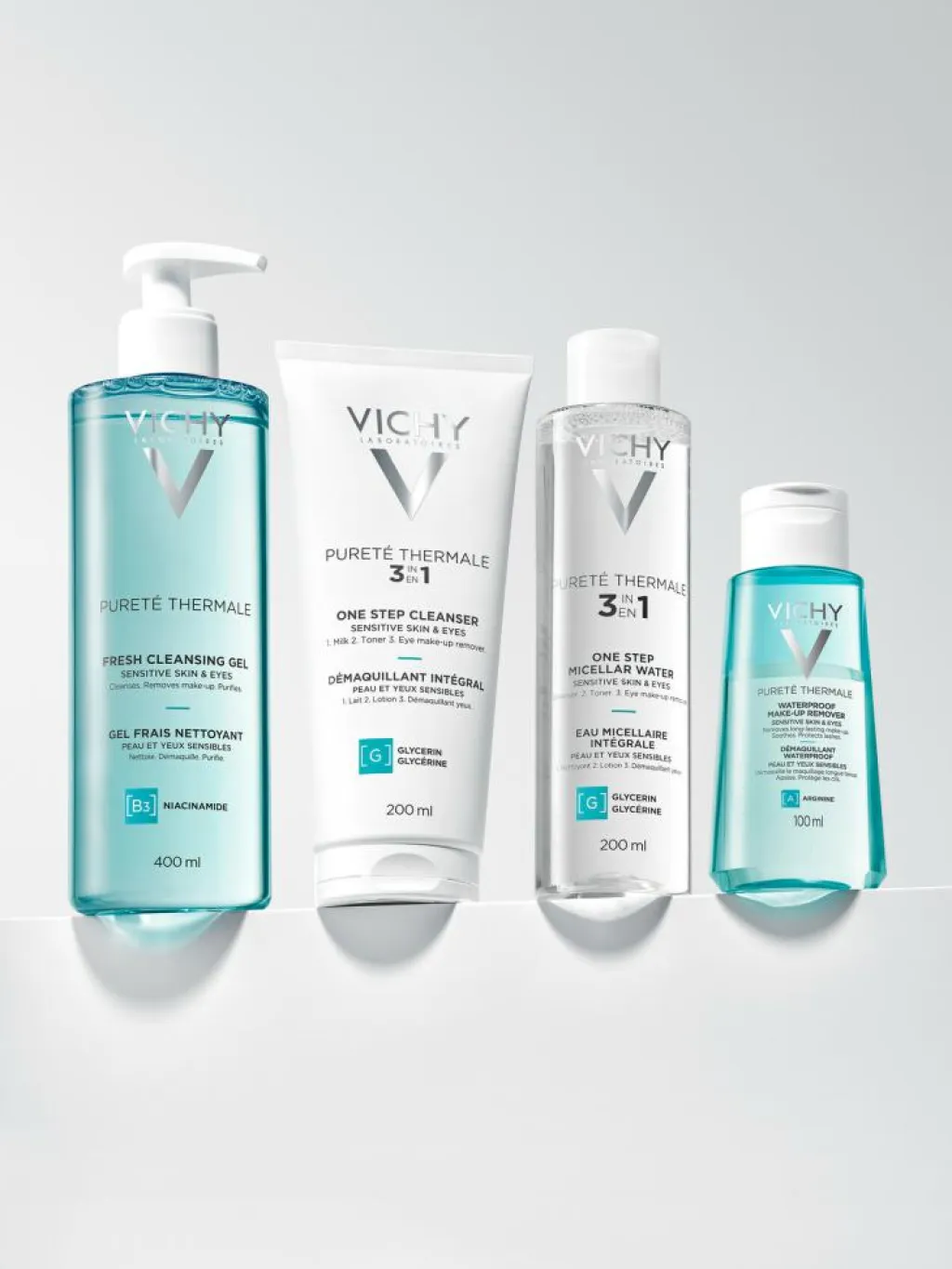 Vichy Pureté Thermale 3-i-1 Rensecreme< Ansigtspleje