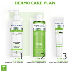 Pharmaceris Ansigtspleje<Puri-Sebogel Deep Cleansing Face Gel