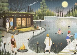 ViSSEVASSE Spil Og Puslespil<Puslespil 'Sauna By The Lake'