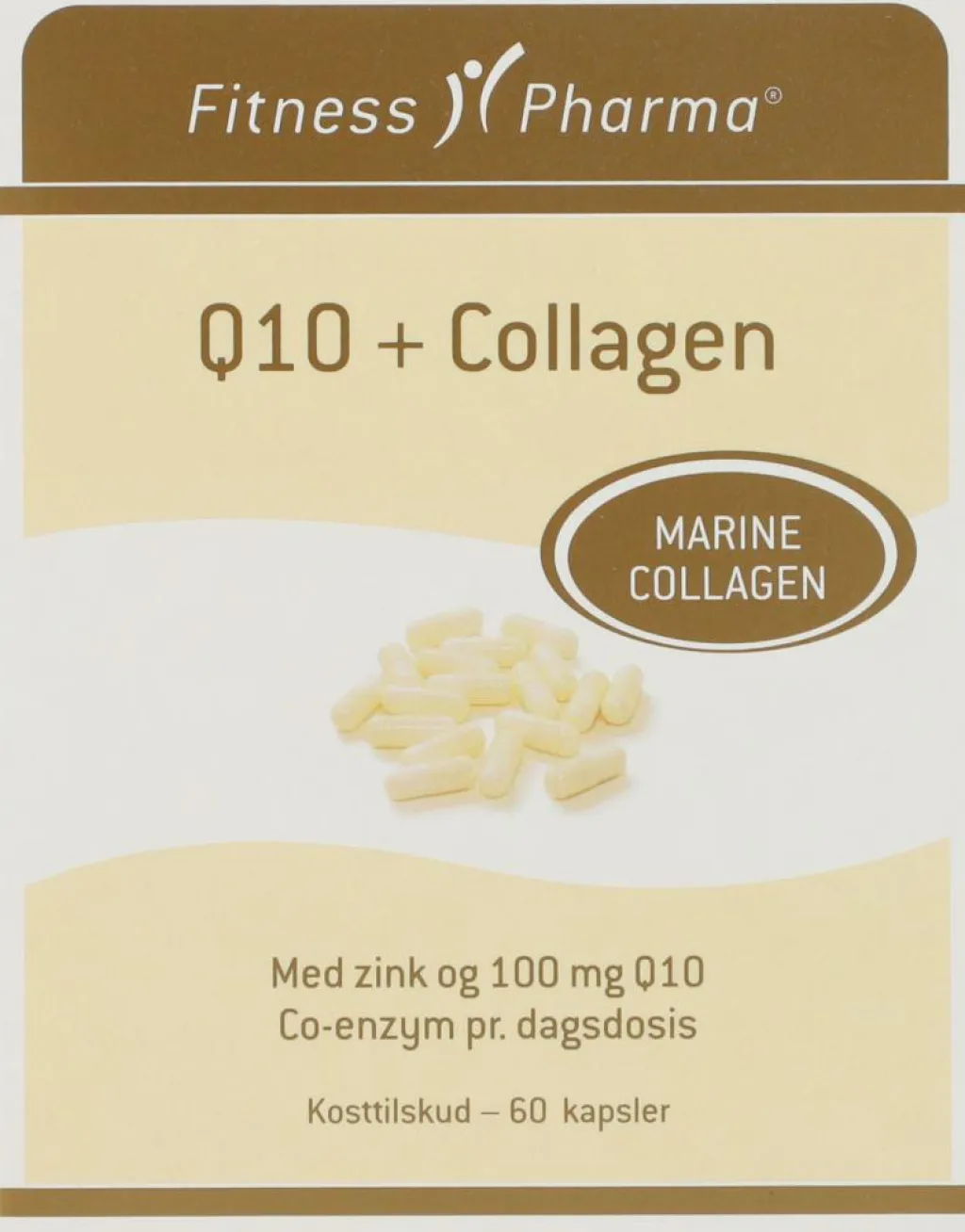 Fitness Pharma Zink>Q10+ Collagen med zink