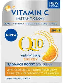 NIVEA Anti-Age<Q10 Energy Day Cream SPF 15