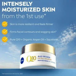 NIVEA Anti-Age<Q10 Extra Nourish Day Cream SPF 15