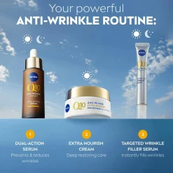 NIVEA Anti-Age<Q10 Extra Nourish Day Cream SPF 15