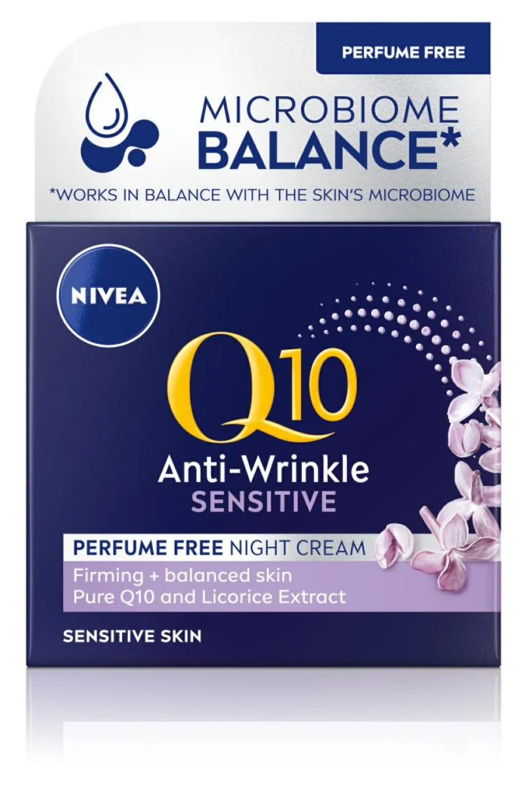 NIVEA Q10 Night Care Sensitive< Anti-Age|Natcreme