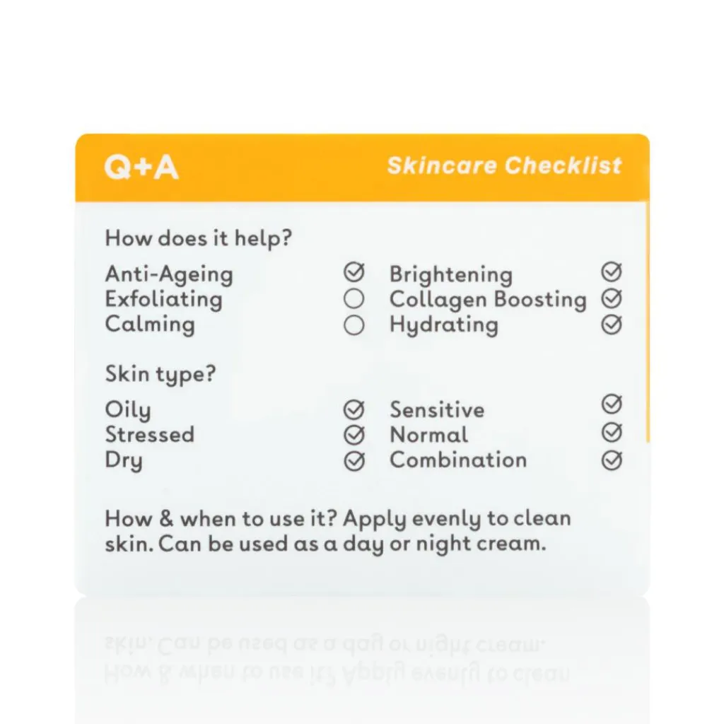 Q+A Natcreme>Vitamin C Face Cream