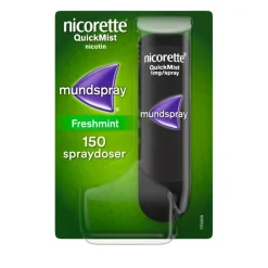 Nicorette® Nikotinspray|Rygestop>QuickMist 1 mg/spray, mundhulespray, opløsning