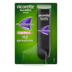 Nicorette® QuickMist Cool Berry 1 mg/spray, mundhulespray, opløsning< Nikotinspray|Rygestop