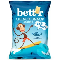 BETT'R Quinoasnack Havsalt< Brød, Kiks & Kager