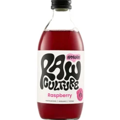 Raw Culture Plante- & Urtedrikke>Raspberry Kombucha Ø