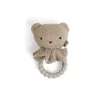 SMALLSTUFF Rattle Bear Face On Silicone Ring<Børn Bideringe|Tandpleje Til Børn