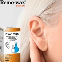 Remo-wax Ører<Øredråber m. sprøjte