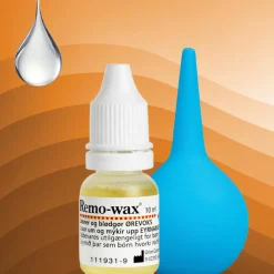 Remo-wax Ører<Øredråber m. sprøjte