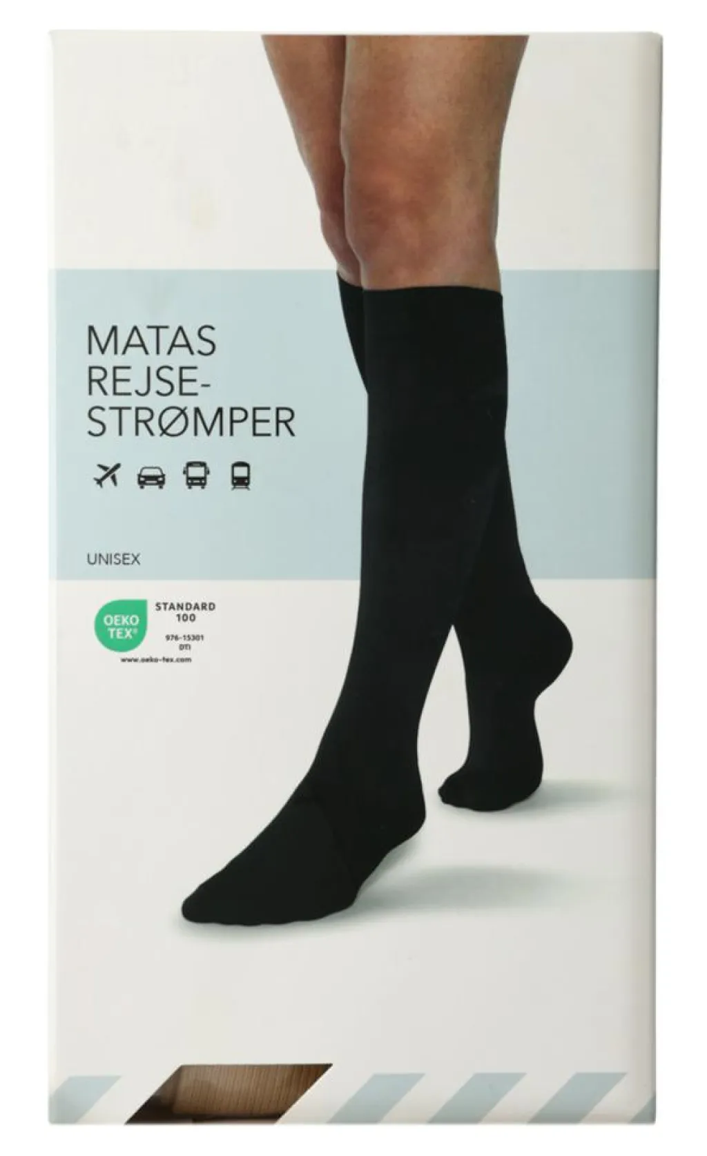 Matas Striber Rejsestrømpe< Støttestrømper|Tøj