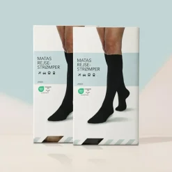 Matas Striber Rejsestrømpe< Støttestrømper|Tøj