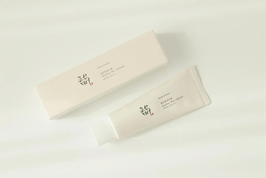 Beauty of Joseon Relief Sun: Rice + Probitotics SPF50+ PA++++< Solcreme
