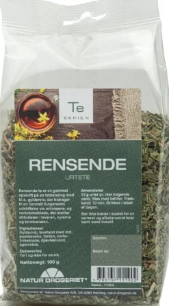 Natur Drogeriet Te<Rensende urtete