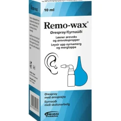 Remo-wax Ører>Ørespray m. øresprøjte