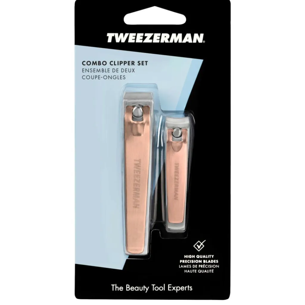 Tweezerman Negletilbehør>Retail Combo Clipper Set Rose Gold