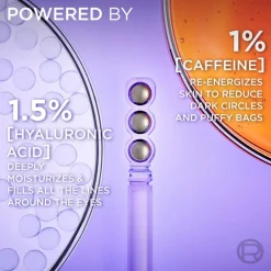 L'Oréal Paris Øjenpleje<Revitalift Filler Eye Serum 2.5% Hyaluronic Acid + Caffeine