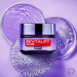 L'Oréal Paris Natcreme<Revitalift Filler Night Cream for Normal Skin