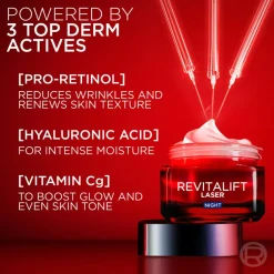 L'Oréal Paris Revitalift Laser Night Cream< Natcreme