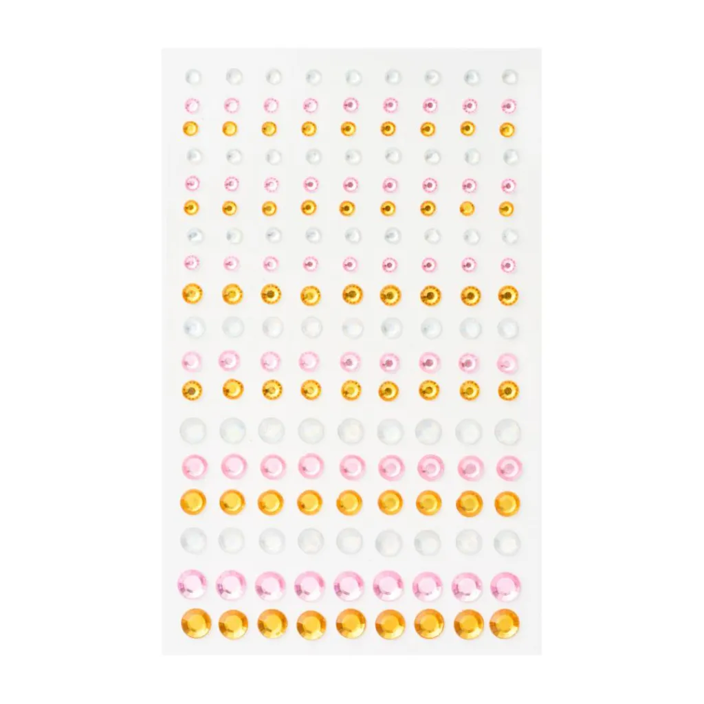 KICKS Beauty Rhinestone Stickers< Nail Art