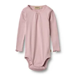 WHEAT Rib Body Long Sleeve Lotta<Børn Børnetøj