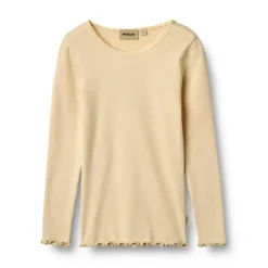 WHEAT Børnetøj>Rib T-Shirt Long Sleeve Reese