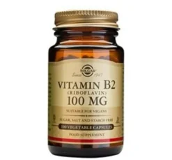 Solgar Riboflavin Vitamin B2 100 mg< B-Vitamin