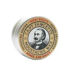 Captain Fawcett Skægvoks<Ricki Hall's Booze & Baccy Moustache Wax