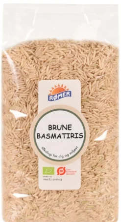 Rømer Pasta, Ris & Bælgfrugter<Ris brune basmati Ø
