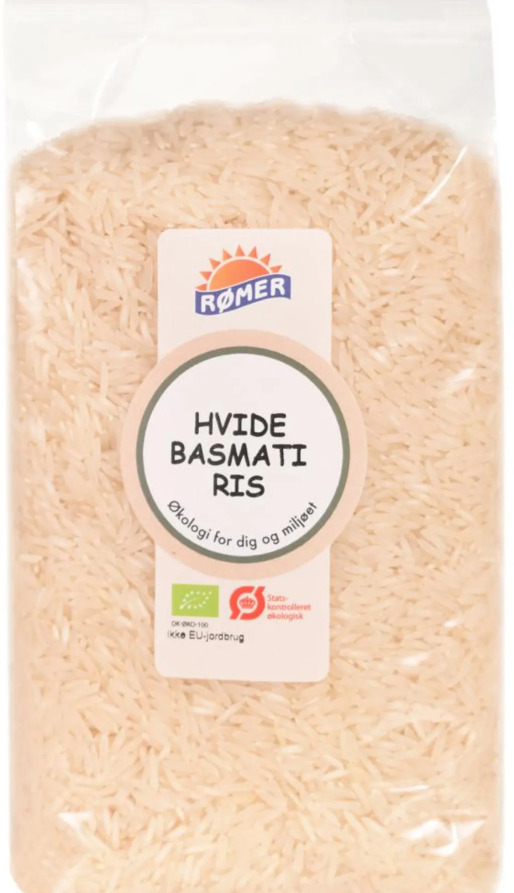 Rømer Pasta, Ris & Bælgfrugter>Ris hvide basmati Ø