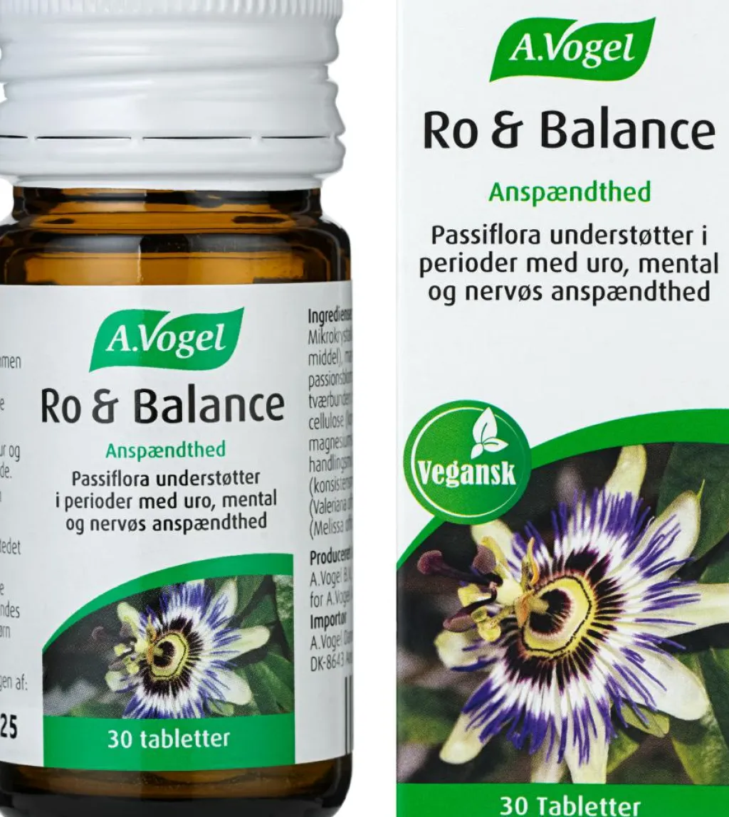 A.Vogel Ro og Balance< Ingredienser