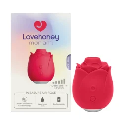 MON AMI Rose Pleasure Air Suction Toy< Sexlegetøj