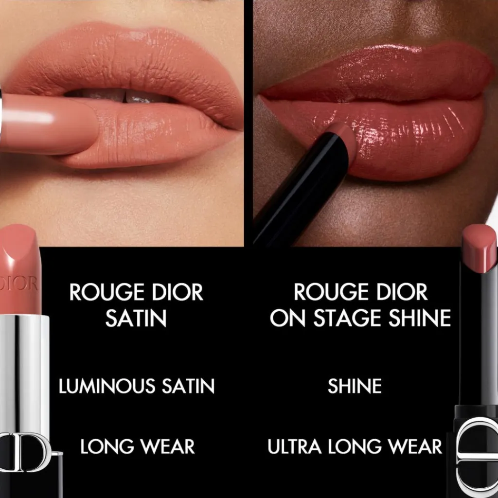 DIOR Læbestift<Rouge On Stage Ultra Longwear Lipstick with a Shine Finish