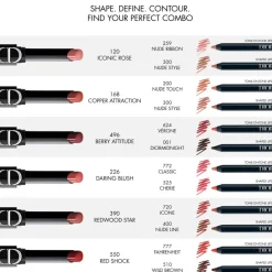 DIOR Læbestift<Rouge On Stage Ultra Longwear Lipstick with a Shine Finish