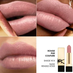 Yves Saint Laurent Læbestift<Rouge Pur Couture Pure Color-In-Care Satin Lipstick