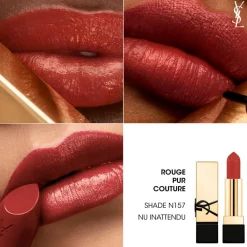 Yves Saint Laurent Rouge Pur Couture Pure Color-In-Care Satin Lipstick< Læbestift