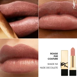 Yves Saint Laurent Rouge Pur Couture Pure Color-In-Care Satin Lipstick< Læbestift
