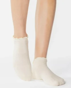 Pointe Studio Træningssokker>Ruffle Grip Full Foot