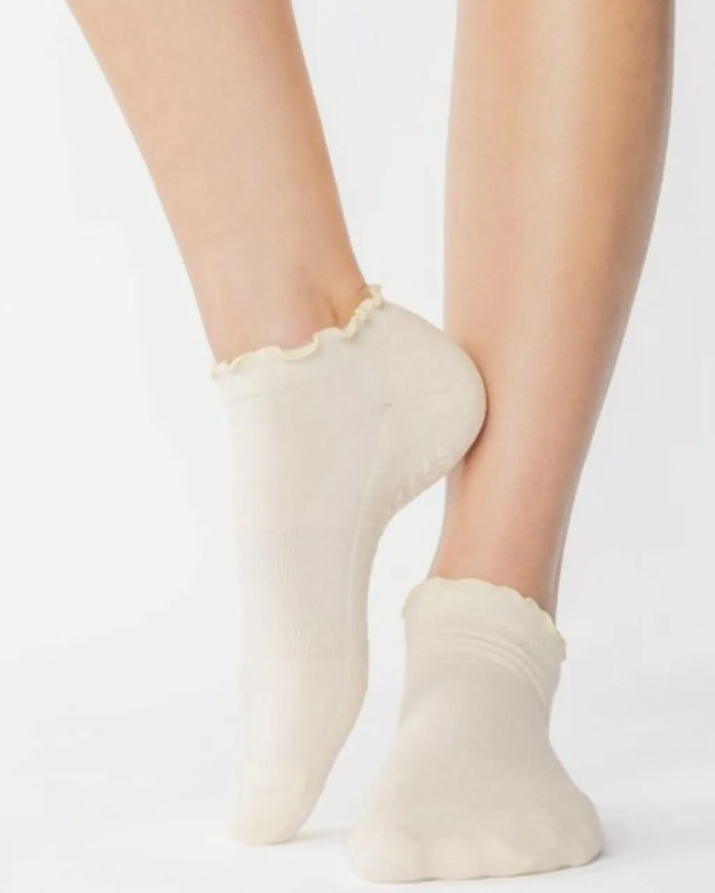 Pointe Studio Træningssokker>Ruffle Grip Full Foot