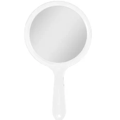 UNIQ Rundt Dobbeltsidet Håndholdt Spejl< Makeupspejle